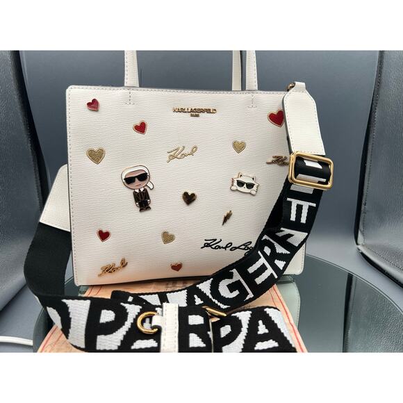 KARL LAGERFELD PARIS Maybelle Satchel - Picture 2 of 15